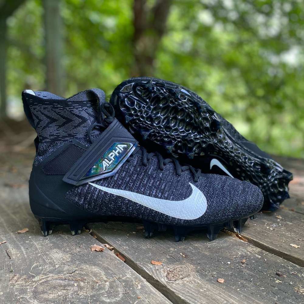 Nike Alpha Menace Elite 2 Football Cleats Black